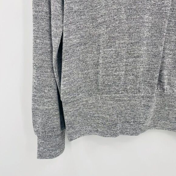 Banana Republic Size Small Heathered Gray Luxespun Thin Knit Long Sleeve Sweater - Picture 5 of 9